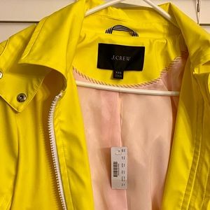 New J Crew Raincoat